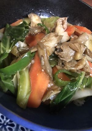 ❤キャベツ外葉➡❤わくわく❤中華丼❣☆☆-レシピのメイン写真
