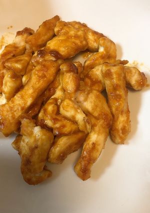 鶏胸肉のピリ辛味噌炒め-レシピのメイン写真
