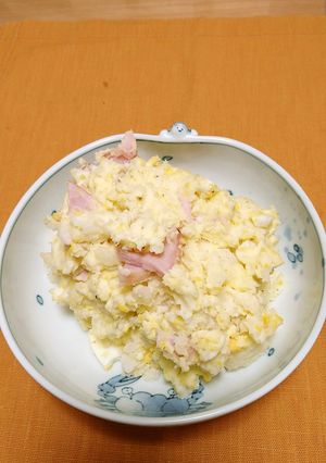 水分飛ばしてほくほくポテトサラダ♪-レシピのメイン写真
