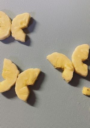 簡単！バナナの飾り切り 蝶々-レシピのメイン写真