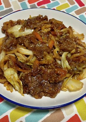 超簡単☆旨味堪能すりごまソース焼きうどん-レシピのメイン写真