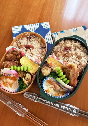 【覚書】20221129中高生お弁当-レシピのメイン写真