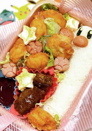 ポケモン ウミディグダのキャラ弁-レシピのメイン写真