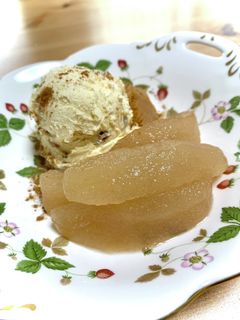 梨のコンポート-レシピのメイン写真