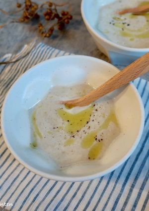 舞茸の豆乳ポタージュ-レシピのメイン写真