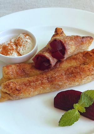 油揚げでつくるアップルパイ-レシピのメイン写真