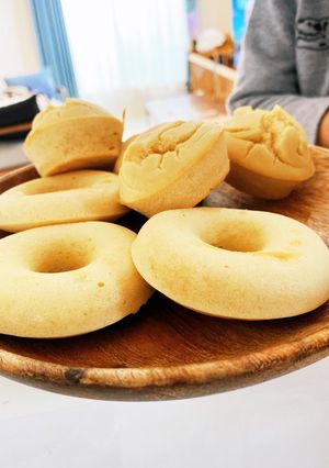 米粉とお豆腐の焼きドーナツ-レシピのメイン写真