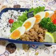 時短お弁当盛り付け記録 焼肉弁当