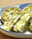 れんこんのおじゃがはさみ焼き