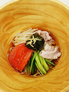 夏バテに!!めかぶそうめん-レシピのメイン写真