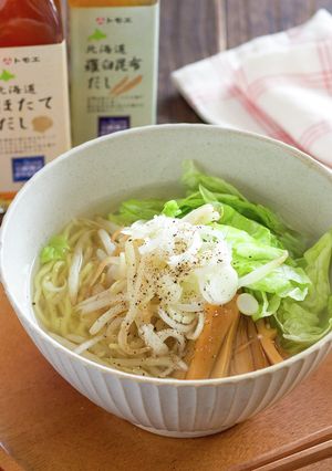 ほたてと昆布だしのあっさりラーメン-レシピのメイン写真