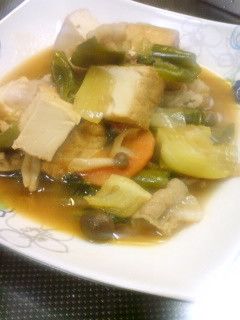 厚揚げとたっぷりお野菜のピリ辛中華煮☆-レシピのメイン写真