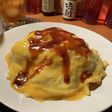 ささみ入!!デミのせオムライス♪♪♪