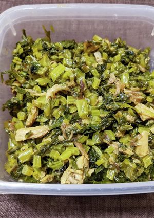 かぶの葉とサバ水煮缶のふりかけ-レシピのメイン写真