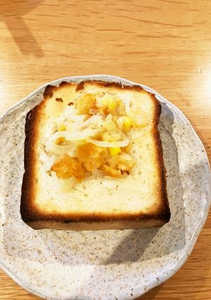 玉ねぎグラタン風トースト-レシピのメイン写真