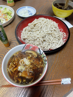 鶏きのこせいろ蕎麦-レシピのメイン写真