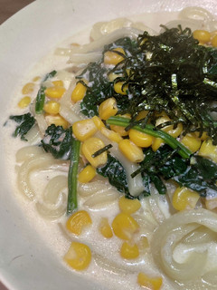 たらこクリームスープうどん-レシピのメイン写真