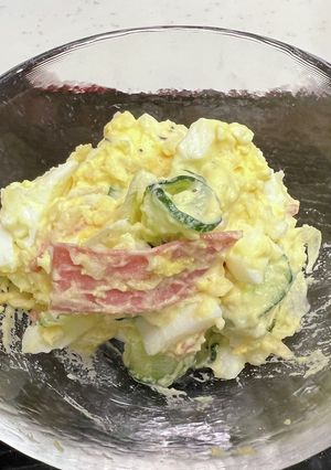 シンプルな食材で作る 王道ポテトサラダ-レシピのメイン写真