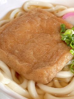 どん兵衛風♡甘〜いおあげのきつねうどん♡-レシピのメイン写真