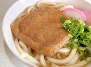どん兵衛風♡甘〜いおあげのきつねうどん♡-レシピのメイン写真