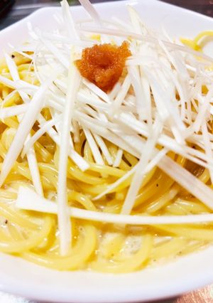 フライパン不使用〜明太豆乳クリームパスタ-レシピのメイン写真