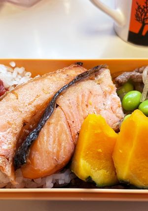 鮭弁当-レシピのメイン写真
