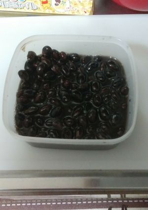 電気圧力鍋で黒豆煮-レシピのメイン写真