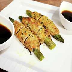 รูปของ アスパラの照り焼き肉巻き