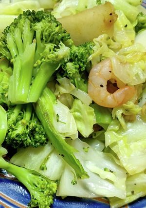 シンプル美味しい蕪とブロッコリーの炒め物-レシピのメイン写真