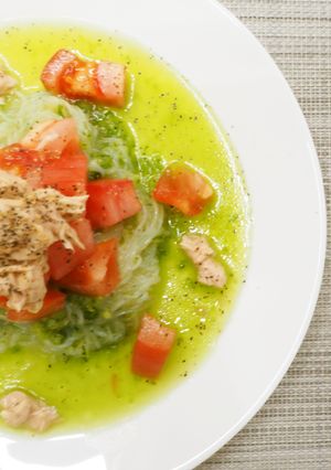 正月太り解消◎簡単ジェノベパスタ風-レシピのメイン写真