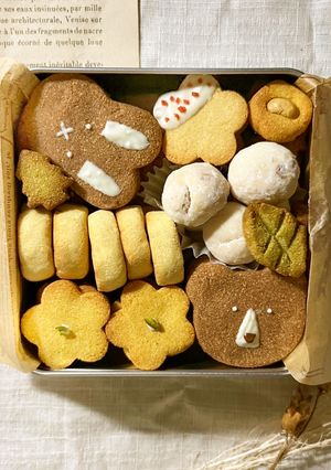 大豆たっぷり！森のクッキー缶-レシピのメイン写真