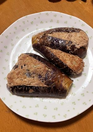 茄子の肉詰め-レシピのメイン写真