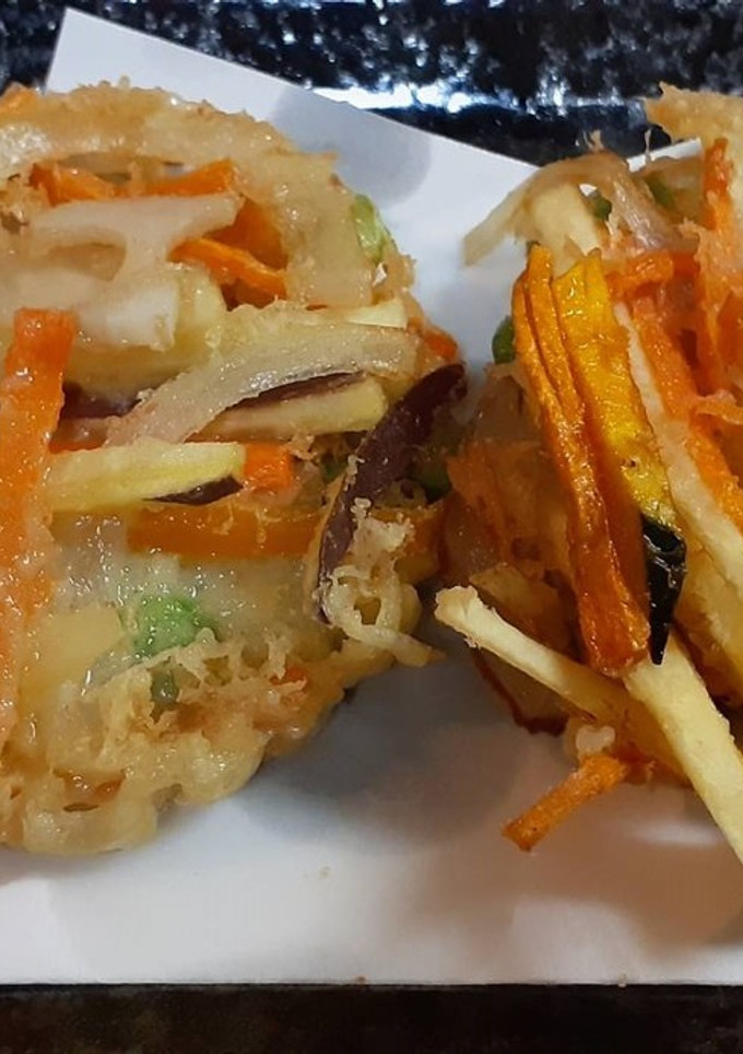 根菜と枝豆のかきあげ-レシピのメイン写真