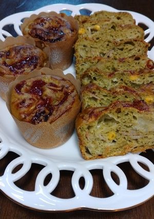 朝から元気 野菜パウダーケークサレ-レシピのメイン写真