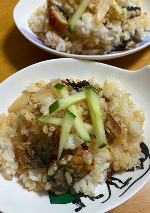 うなぎと新生姜のサッパリごはん-レシピのメイン写真