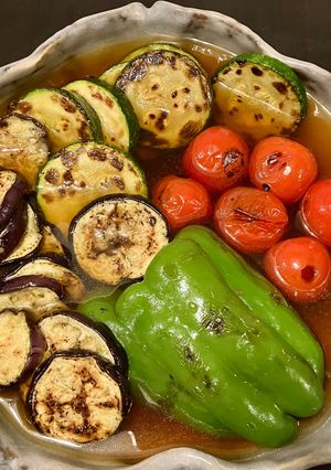 たっぷり夏野菜の焼き浸し-レシピのメイン写真
