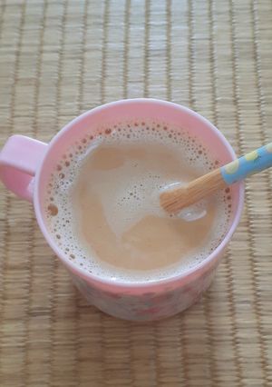 インスタントっぽい炒り豆（きなこ）スープ-レシピのメイン写真