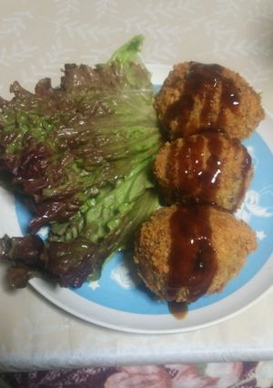 トマト風味の鯖カレーチーズライスボール-レシピのメイン写真