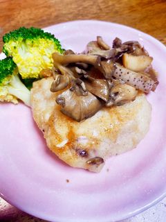 マイタケ香るカジキの和風ムニエル-レシピのメイン写真
