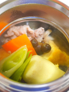 豚肉と味噌でお手軽芋煮-レシピのメイン写真