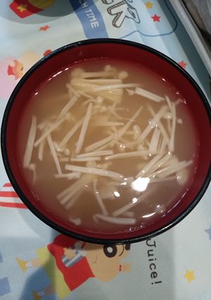 えのきのみそ汁-レシピのメイン写真