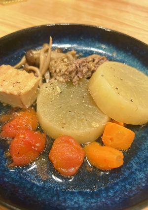 ホットクックでトマト大根の和風さっぱり煮-レシピのメイン写真