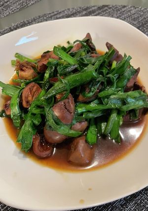 ごはんがすすむ♡鶏レバーとニラの甘辛煮-レシピのメイン写真