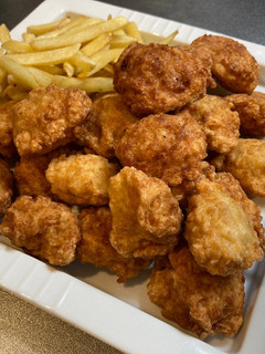 鶏ひき肉で!かんたんチキンナゲット-レシピのメイン写真
