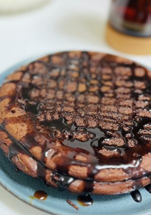 米粉ココアパンケーキ　フライパン-レシピのメイン写真