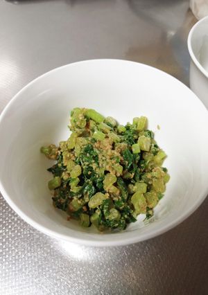 大根の葉の胡麻和え-レシピのメイン写真