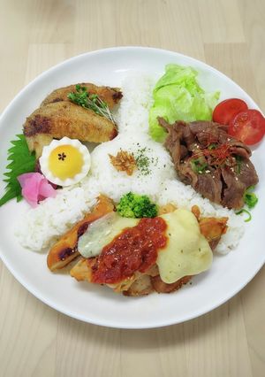 お肉たっぷりお祝い御膳☆-レシピのメイン写真