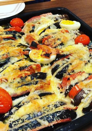 ナスのチーズとろとろオーブン焼き-レシピのメイン写真