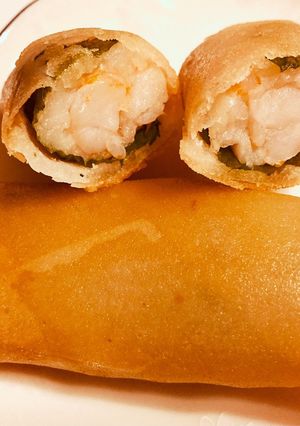 グルテンフリー　米粉のエビ春巻き-レシピのメイン写真