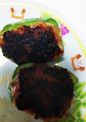ピーマンの肉詰め-レシピのメイン写真